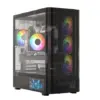 MODECOM кутия за компютър Volcano AQ400 ARGB MIDI черен