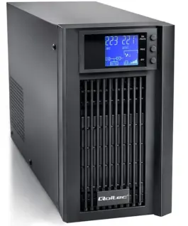 Qoltec Pure Sine Wave UPS 2kVA 1600W AVR LCD