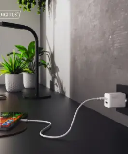 Alternative view of Digitus USB GaN зарядно DA-10302