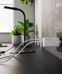 Alternative view of Digitus USB GaN зарядно DA-10303