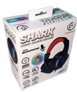 Rebeltec Stereo headphone with mic SHARK