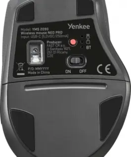 YENKEE Mouse 2090 NEO PRO Dual WL, Akumulator - Image 4