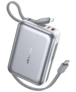 AWEI външна батерия C03 20000mAh 45W USB-A/USB-C кабел