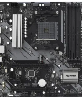 Alternative view of Дънна платка ASROCK B550M Phantom Gaming 4 mATX AM4 DDR4