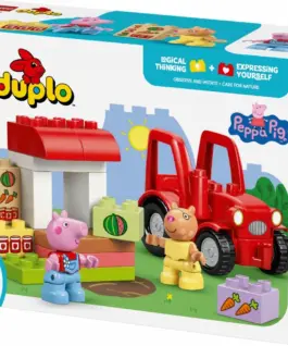 Alternative view of LEGO LEGO DUPLO Peppa Pig 10468 Tractor and Market