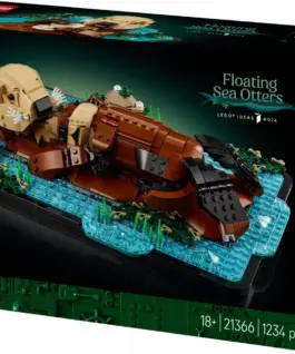 Alternative view of LEGO LEGO Ideas 21366 Swimming Otters