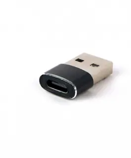 Gembird USB адаптер A male to C female черен