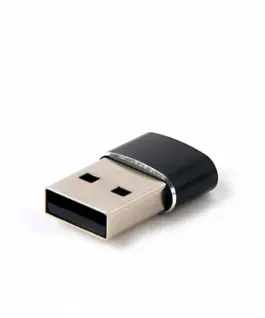Gembird USB адаптер A male to C female черен