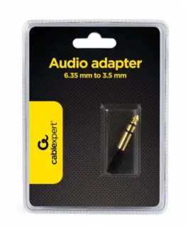 Alternative view of Gembird Audio адаптер plug 3,5mm to 6,35mm