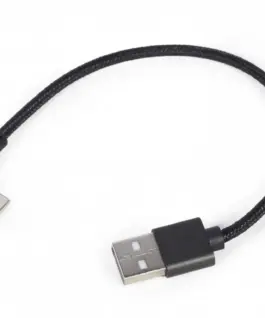 Gembird оплетка USB-C 3.0 angled кабел 0