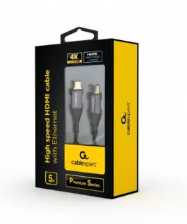 Alternative view of Gembird High speed HDMI кабел with Ethernet Premium Series 5m