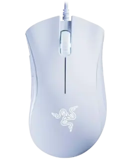 Геймърска мишка Razer DeathAdder Essential White Edition Gaming Mouse True 6 400 DPI optical sensor Ergonomic Form Facto