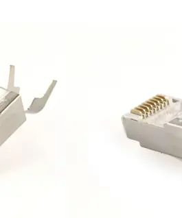 Gembird Modular plug CAT7 15u gold 10pcs