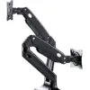 Gembird Desk arm adjustable for two monitors from 17 to 35 inches load capacity up to 10 kg