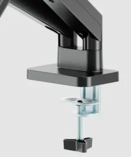 Alternative view of Gembird Desk arm for two monitors, adjustable, from 17 to 32 inches, load capacity up to 10 kg, черен