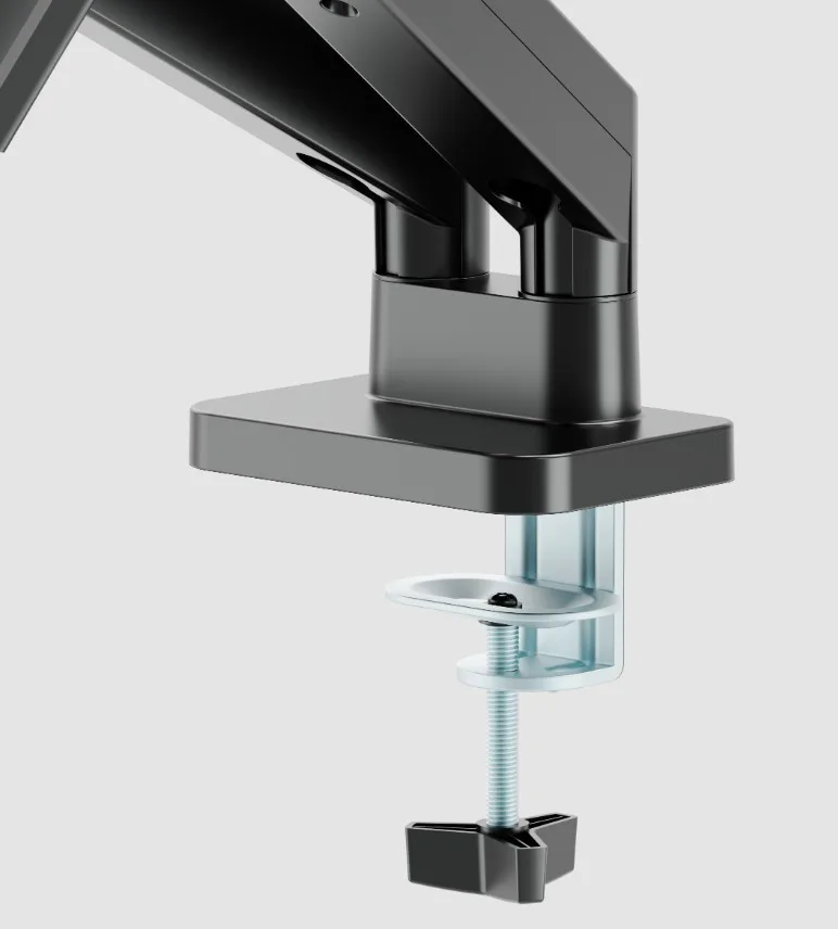 Gembird Desk arm for two monitors, adjustable, from 17 to 32 inches, load capacity up to 10 kg, черен - Image 2