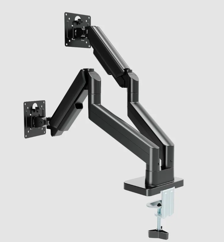 Gembird Desk arm for two monitors, adjustable, from 17 to 32 inches, load capacity up to 10 kg, черен - Image 4