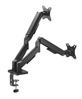 Gembird Dual монитор desk arm with USB ports