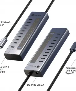 IcyBox ICY BOX IB-HUB1450-C31 10 x USB TYPE-C Gen 2