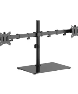 Gembird Height-Adjustable Dual монитор Desk Stand 17-32 inches up to 9 kg