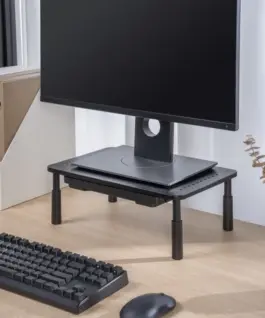 Gembird Adjustable монитор stand with drawer