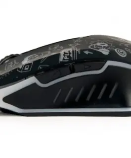 Gembird Optic мишка LED USB 1.35m 6 buttons черен