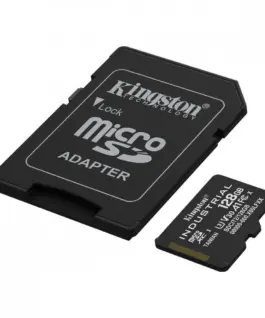 Alternative view of Kingston microSD 128GB CL10 UHSI Industrial