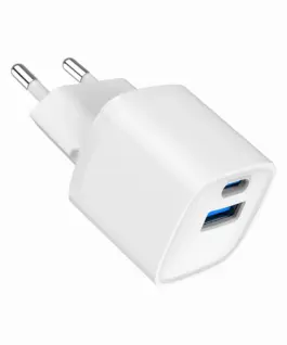 Gembird 2-Port USB fast зарядно with AC socket