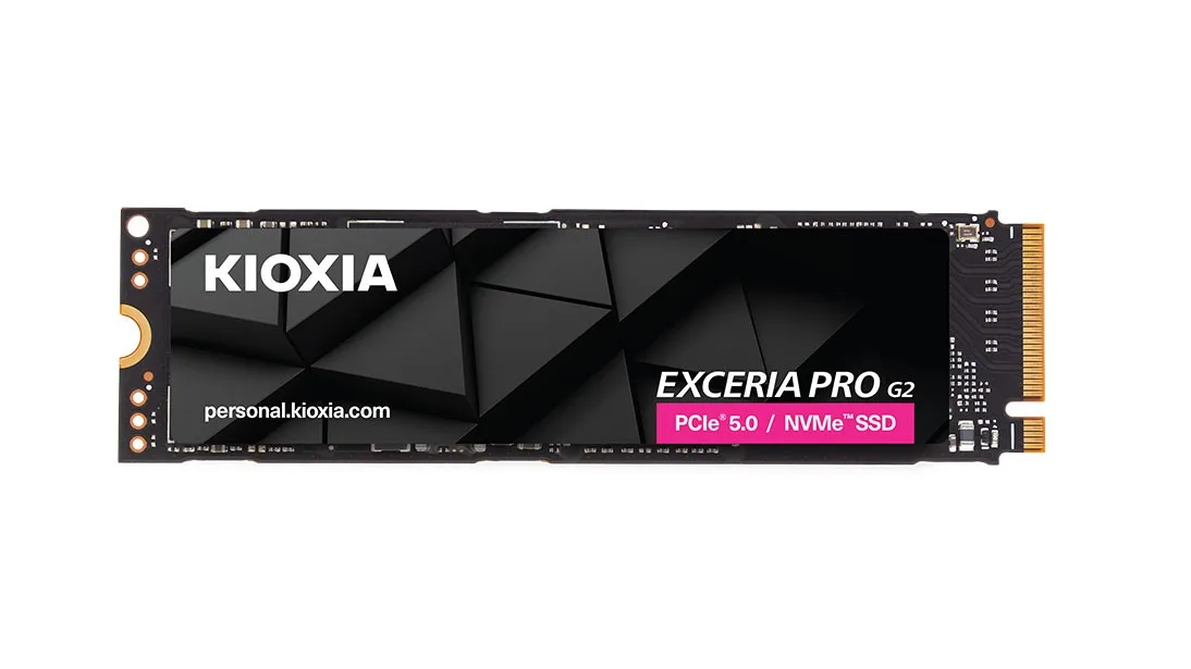 Kioxia SSD Exceria Pro G2 4TB NVMe5.0 2280 14900/13700 Mb/s