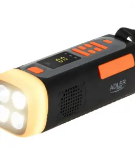 Adler ADLE AD1920 Emergency Radio with Solar Power