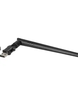Alternative view of Lanberg Network адаптер wireless WiFi NC-900-WIE USB 2.0 DUAL BAND AX900 1 external antenna