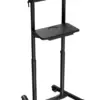 Gembird Mobile lecture desk with caster wheels height adjustment черен