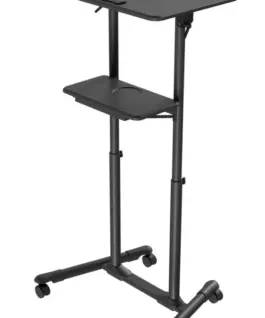 Gembird Mobile lecture desk with caster wheels