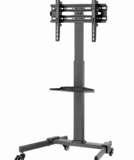 Gembird TV floor stand with caster wheels