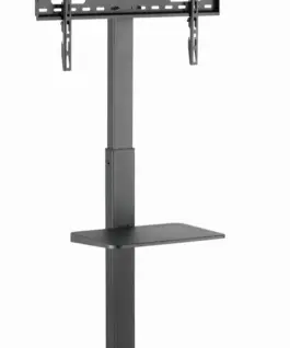 Gembird TV floor stand with caster wheels