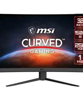 MSI Monitor G32C4X 315 inches/LED/FHD/Curve/250Hz/черен