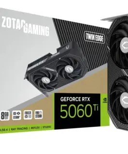 Alternative view of ZOTAC видео карта GeForce RTX 5060 Ti 8GB TWIN EDGE GDDR7 128bit