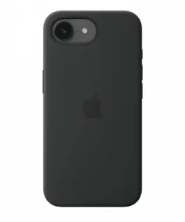 Apple iPhone 17e Silicone Case with MagSafe - черен