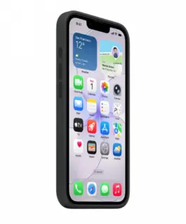 Apple iPhone 17e Silicone Case with MagSafe – черен