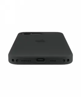 Apple iPhone 17e Silicone Case with MagSafe – черен