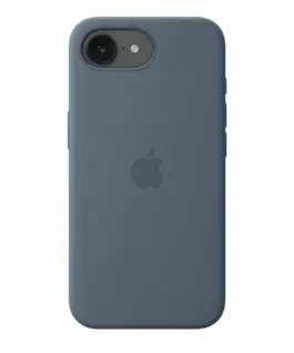 Apple iPhone 17e Silicone Case with MagSafe – Anchor Blue