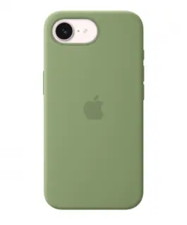 Alternative view of Apple iPhone 17e Silicone Case with MagSafe - Light Moss