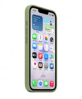 Apple iPhone 17e Silicone Case with MagSafe – Light Moss