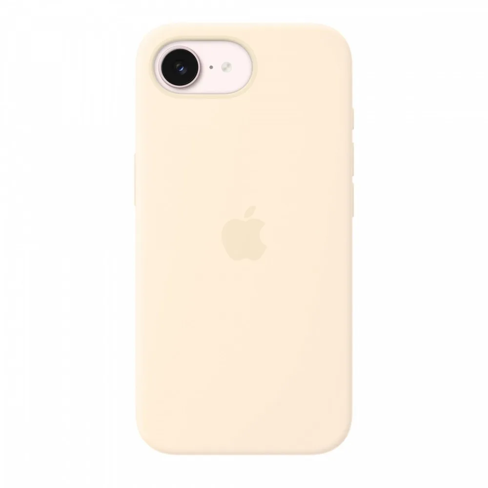 Apple iPhone 17e Silicone Case with MagSafe - Vanilla - Image 2