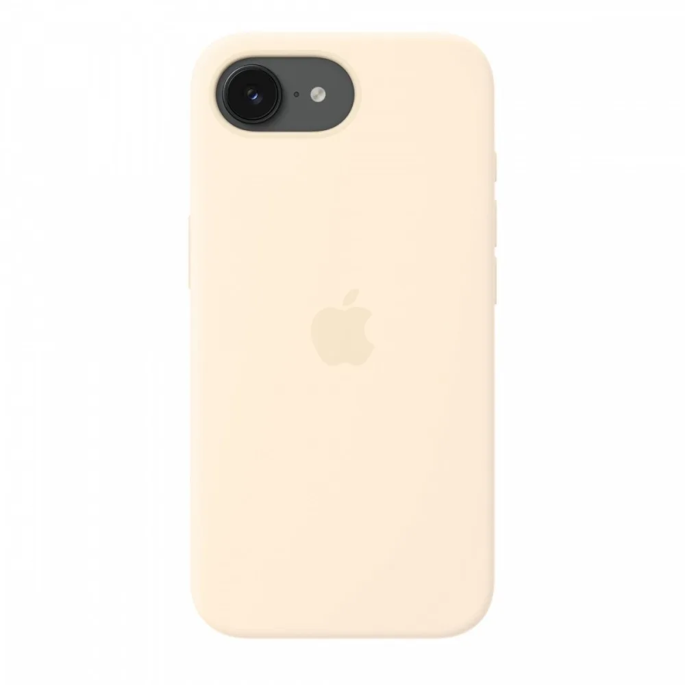 Apple iPhone 17e Silicone Case with MagSafe - Vanilla - Image 3