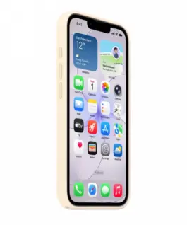 Apple iPhone 17e Silicone Case with MagSafe - Vanilla - Image 4