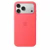 Apple iPhone 17 Pro Max Silicone Case with MagSafe - Bright Guava