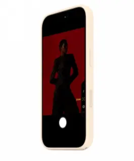 Apple iPhone 17 Pro Silicone Case with MagSafe – Vanilla