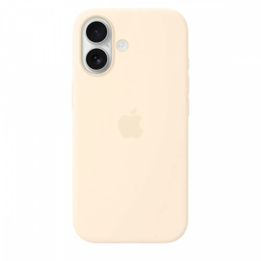 Apple iPhone 17 Silicone Case with MagSafe - Vanilla