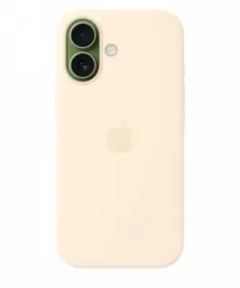 Apple iPhone 17 Silicone Case with MagSafe – Vanilla
